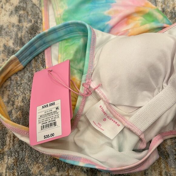 Stoney clover tie dye one piece swimsuit - Picture 3 of 3